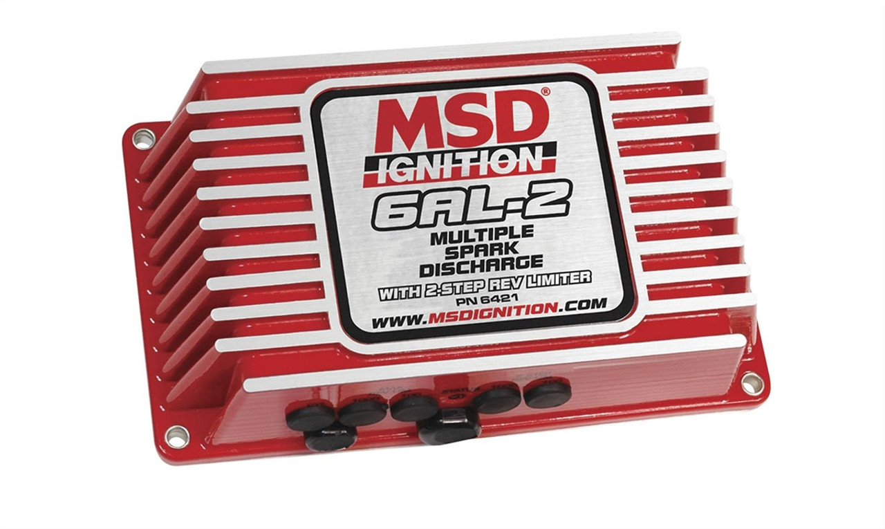 MSD 6AL2 DIGITAL IGNITION BOX W/2STEP REV CONTROL Scram Speed